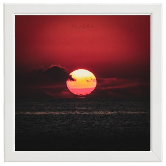 Big sunset in the sea (Isola d'Elba, Itay)